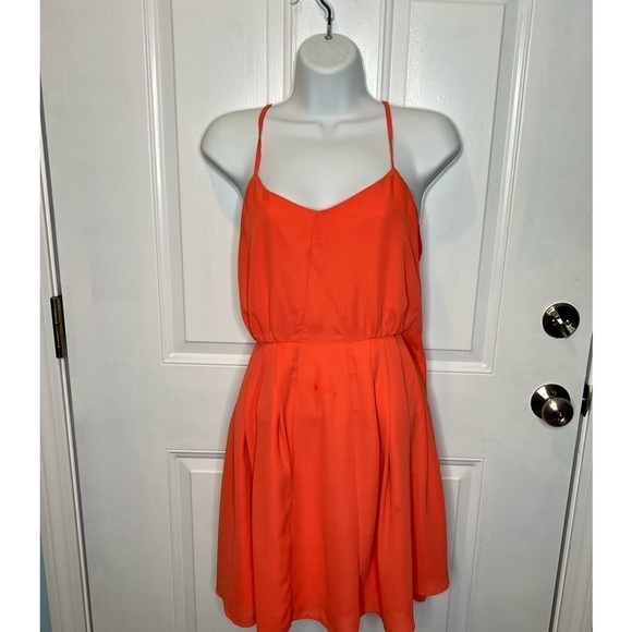 Jack Strappy Terracotta Dress Size 6 - Picture 1 of 6